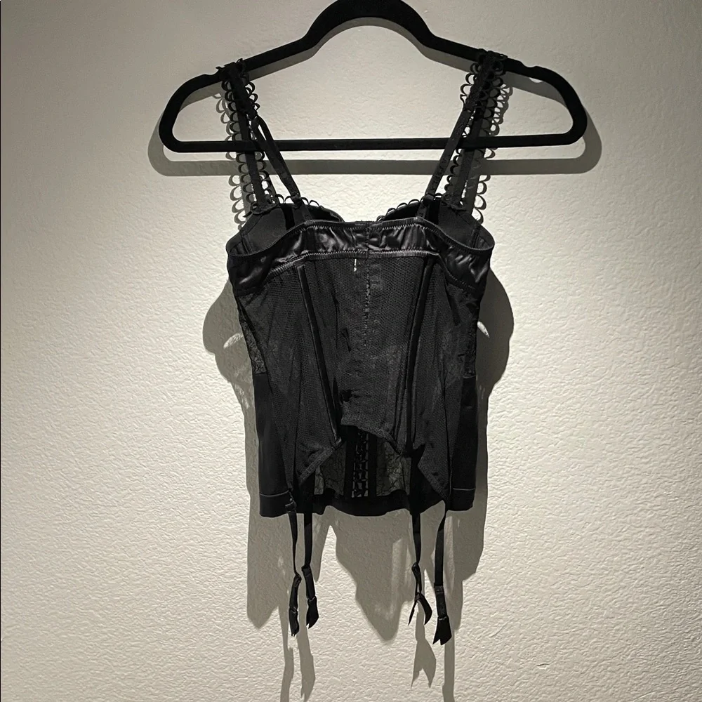 La Perla Black Lace Camisole Top - Picture 2 of 9